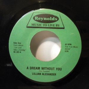 LILLIAN ALEXANDER - A dream without you - 7inch (SP)