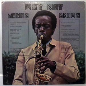 MARION BROWN - Why Not? - LP