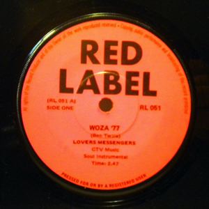 LOVERS MESSENGERS - Woza 77 / Sunrise - 7inch (SP)