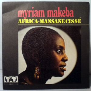 MYRIAM MAKEBA - Africa / Mansane cisse - 7inch (SP)