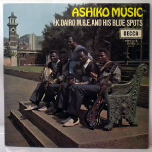 I.K. DAIRO & HIS BLUE SPOTS - Ashiko music - LP