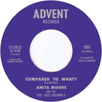 ANITA MOORE AND THE TSU JAZZ ENSEMBLE - Compared to what - 7inch (SP)