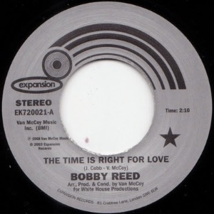 BOBBY REED - The time is right for love - 7inch (SP)
