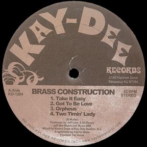 BRASS CONSTRUCTION - Take it easy - LP