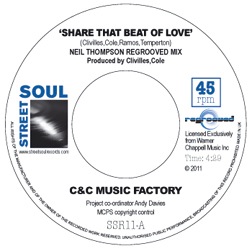 C&C MUSIC FACTORY - Share that beat of love - 7inch (SP)