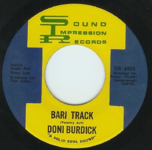DONI BURDICK - I have faith in you - 7inch (SP)