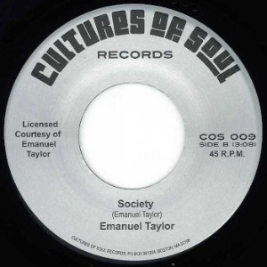 EMMANUEL TAYLOR - Society / You really got a hold on me - 7inch (SP)