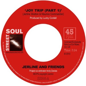 JERLINE AND FRIENDS - Joy trip / Get it off my conscience - 7inch (SP)
