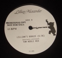 LILLIAN ALEXANDER - Lillian's Boogie - 12 inch 45 rpm