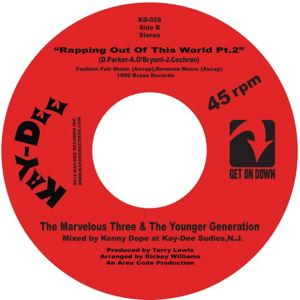 THE MARVELOUS THREE & THE YOUNGER GENERATION - Rapping out of this world pt1 - 7inch (SP)