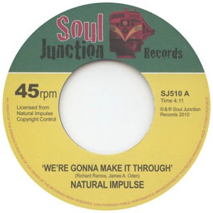 NATURAL IMPULSE - We're gonna make it through / Make it or break it - 7inch (SP)