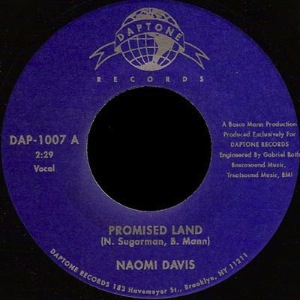 NAOMI DAVIS - Promised land - 7inch (SP)
