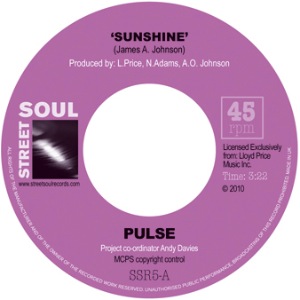 PULSE - Sunshine / It's a new day - 7inch (SP)