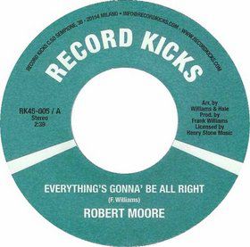 ROBERT MOORE - Can't help myself - Everything's gonna' be all right - 7inch (SP)
