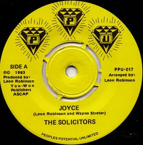 THE SOLICITORS - Joyce - 7inch (SP)