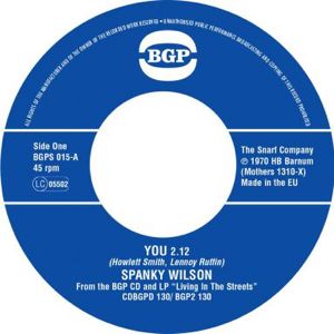 SPANKY WILSON - You - Sunshine of your love - 7inch (SP)