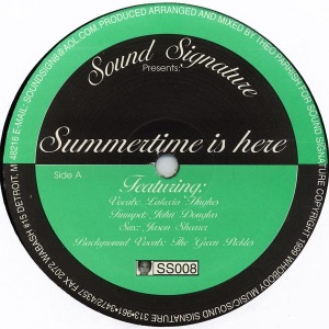 THEO PARRISH - Summertime is here - Maxi 45T