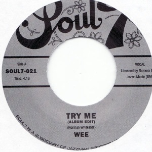 WEE - Try me / You can fly on my aeroplane - 7inch (SP)